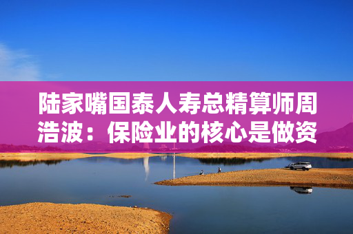 陆家嘴国泰人寿总精算师周浩波：保险业的核心是做资产负债管理