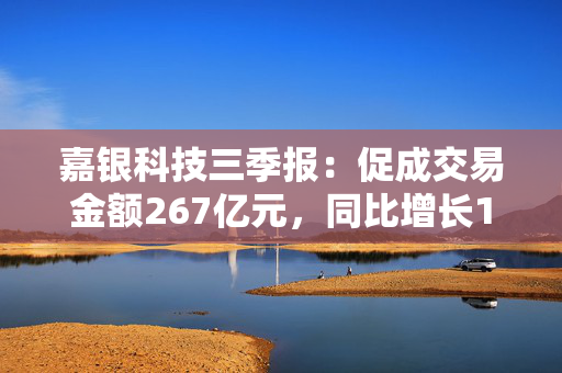 嘉银科技三季报：促成交易金额267亿元，同比增长10.3%