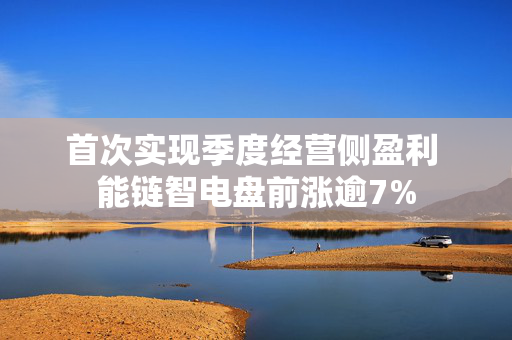 首次实现季度经营侧盈利 能链智电盘前涨逾7%