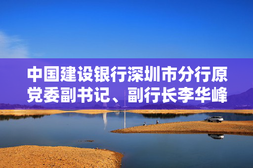 中国建设银行深圳市分行原党委副书记、副行长李华峰被开除党籍