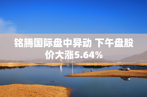 铭腾国际盘中异动 下午盘股价大涨5.64%