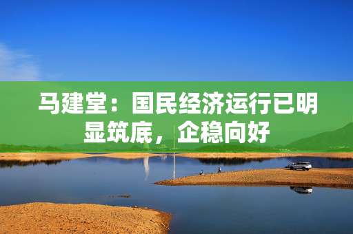 马建堂：国民经济运行已明显筑底，企稳向好