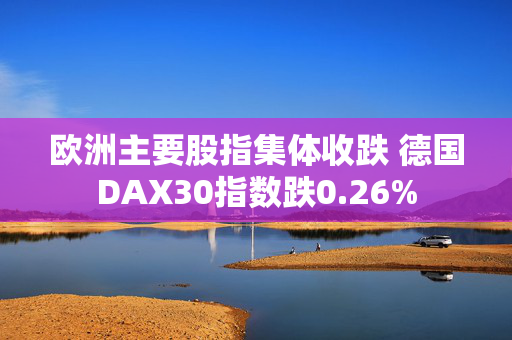 欧洲主要股指集体收跌 德国DAX30指数跌0.26%