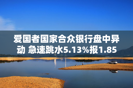 爱国者国家合众银行盘中异动 急速跳水5.13%报1.85美元