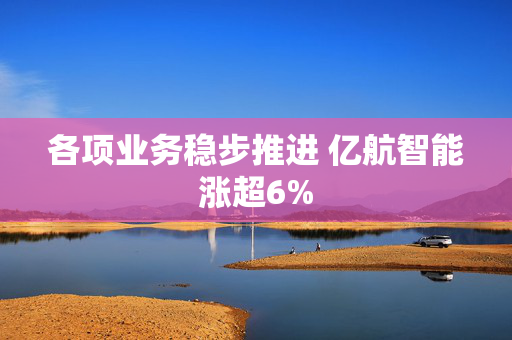 各项业务稳步推进 亿航智能涨超6%