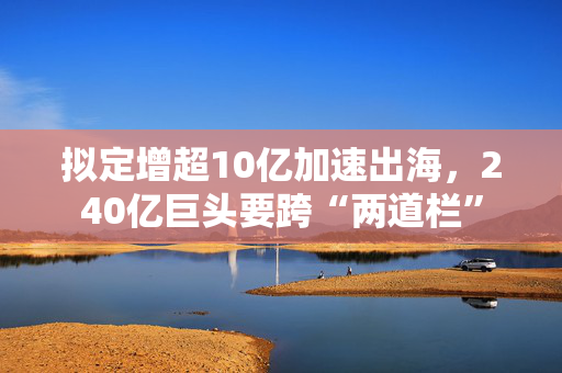 拟定增超10亿加速出海，240亿巨头要跨“两道栏”