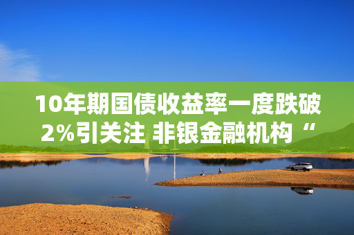 10年期国债收益率一度跌破2%引关注 非银金融机构“抢券热”悄然降温？