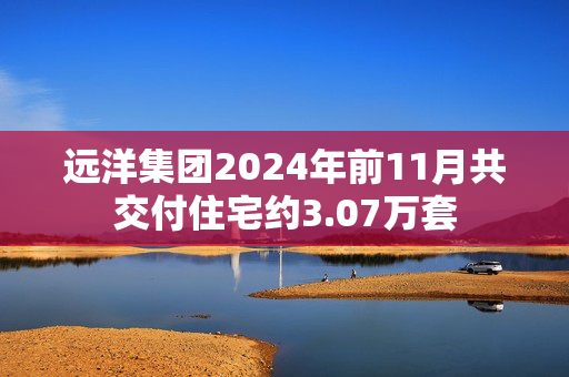 远洋集团2024年前11月共交付住宅约3.07万套