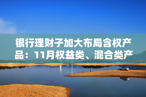 银行理财子加大布局含权产品：11月权益类、混合类产品发行量近乎翻倍 规模占比仍有较大提升空间