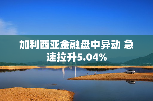 加利西亚金融盘中异动 急速拉升5.04%