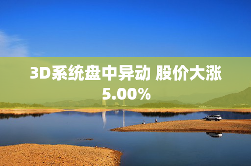 3D系统盘中异动 股价大涨5.00%