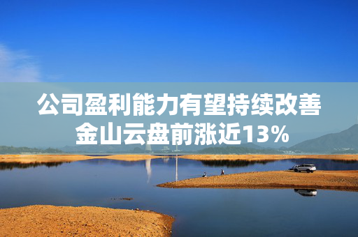 公司盈利能力有望持续改善 金山云盘前涨近13%