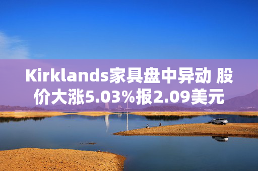 Kirklands家具盘中异动 股价大涨5.03%报2.09美元