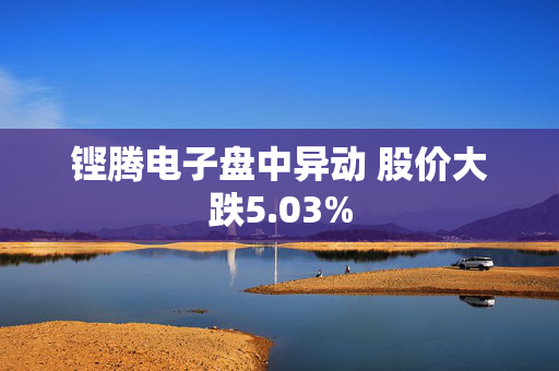 铿腾电子盘中异动 股价大跌5.03%