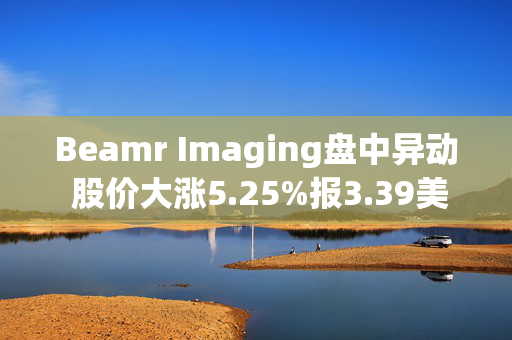 Beamr Imaging盘中异动 股价大涨5.25%报3.39美元