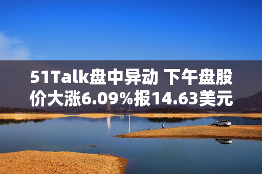 51Talk盘中异动 下午盘股价大涨6.09%报14.63美元