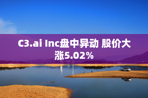 C3.ai Inc盘中异动 股价大涨5.02%