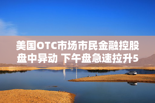 美国OTC市场市民金融控股盘中异动 下午盘急速拉升5.00%报9.45美元