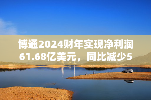 博通2024财年实现净利润61.68亿美元，同比减少56.20%