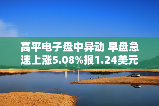 高平电子盘中异动 早盘急速上涨5.08%报1.24美元