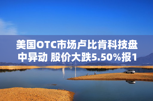 美国OTC市场卢比肯科技盘中异动 股价大跌5.50%报1.59美元