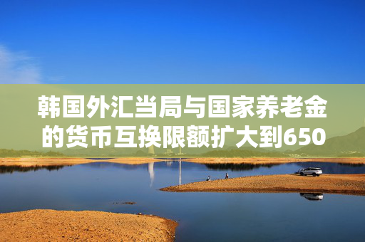 韩国外汇当局与国家养老金的货币互换限额扩大到650亿美元