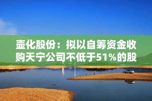 壶化股份：拟以自筹资金收购天宁公司不低于51%的股权