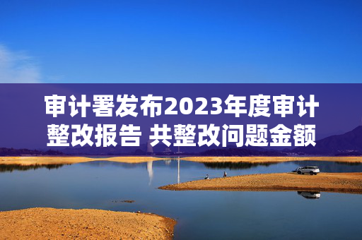 审计署发布2023年度审计整改报告 共整改问题金额5380多亿元