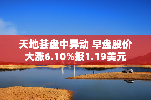 天地荟盘中异动 早盘股价大涨6.10%报1.19美元