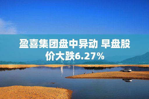 盈喜集团盘中异动 早盘股价大跌6.27%