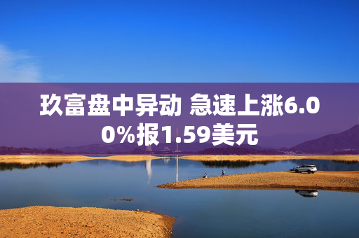 玖富盘中异动 急速上涨6.00%报1.59美元