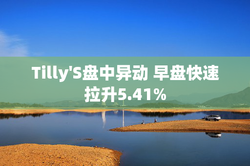 Tilly'S盘中异动 早盘快速拉升5.41%