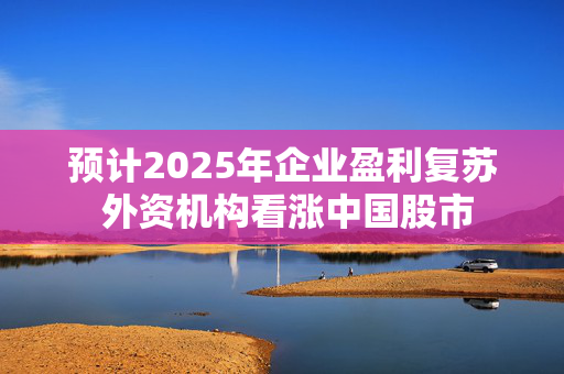 预计2025年企业盈利复苏 外资机构看涨中国股市