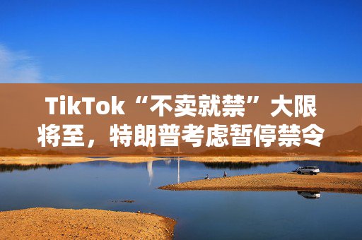 TikTok“不卖就禁”大限将至，特朗普考虑暂停禁令60-90天