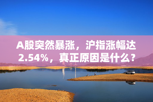 A股突然暴涨，沪指涨幅达2.54%，真正原因是什么？