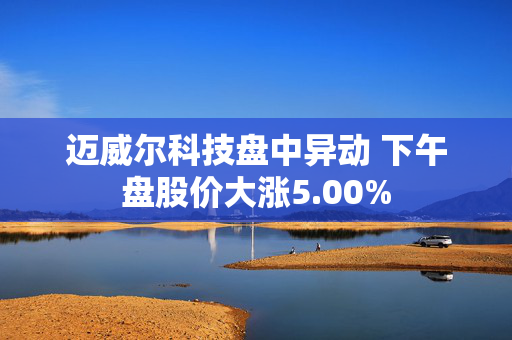 迈威尔科技盘中异动 下午盘股价大涨5.00%