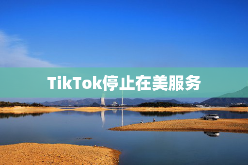 TikTok停止在美服务