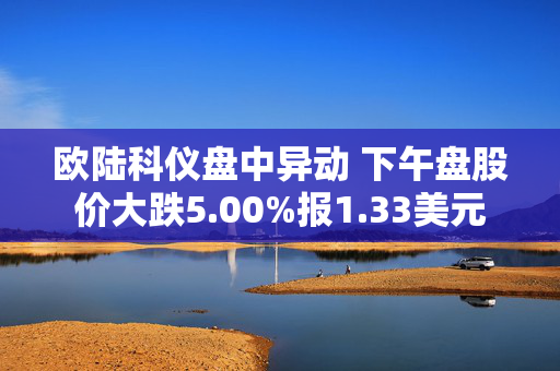 欧陆科仪盘中异动 下午盘股价大跌5.00%报1.33美元