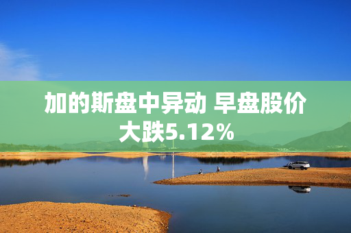 加的斯盘中异动 早盘股价大跌5.12%