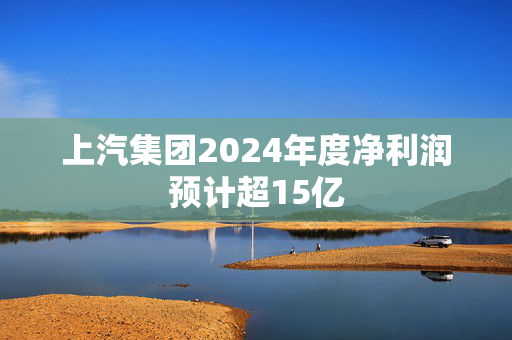 上汽集团2024年度净利润预计超15亿