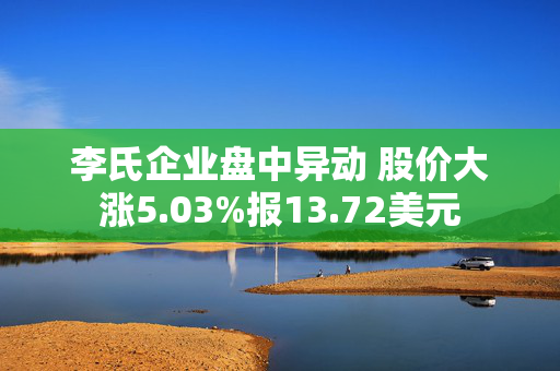 李氏企业盘中异动 股价大涨5.03%报13.72美元