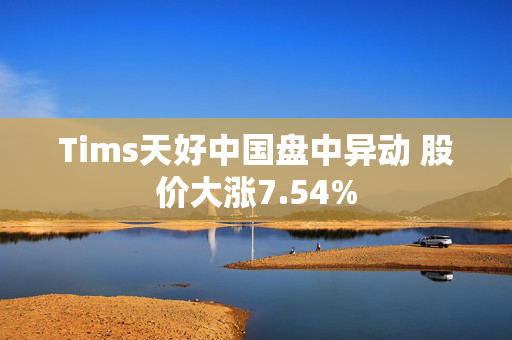 Tims天好中国盘中异动 股价大涨7.54%