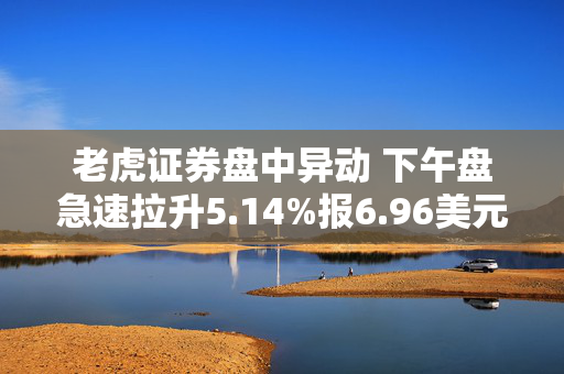 老虎证券盘中异动 下午盘急速拉升5.14%报6.96美元