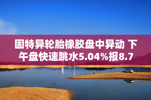 固特异轮胎橡胶盘中异动 下午盘快速跳水5.04%报8.77美元