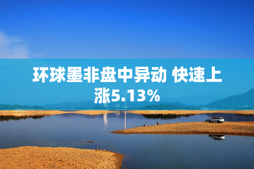 环球墨非盘中异动 快速上涨5.13%