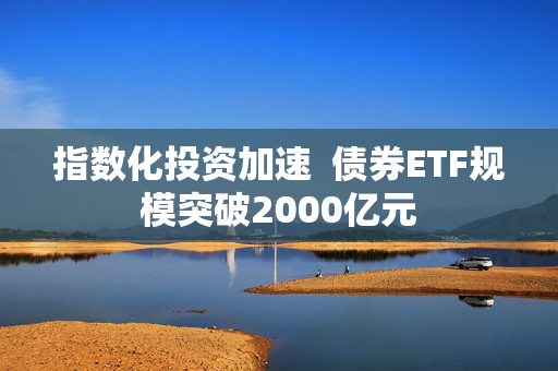 指数化投资加速  债券ETF规模突破2000亿元