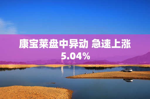 康宝莱盘中异动 急速上涨5.04%